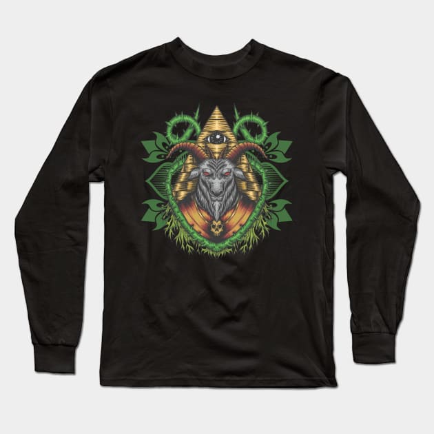 Illuminati Design Long Sleeve T-Shirt by Utopia Shop